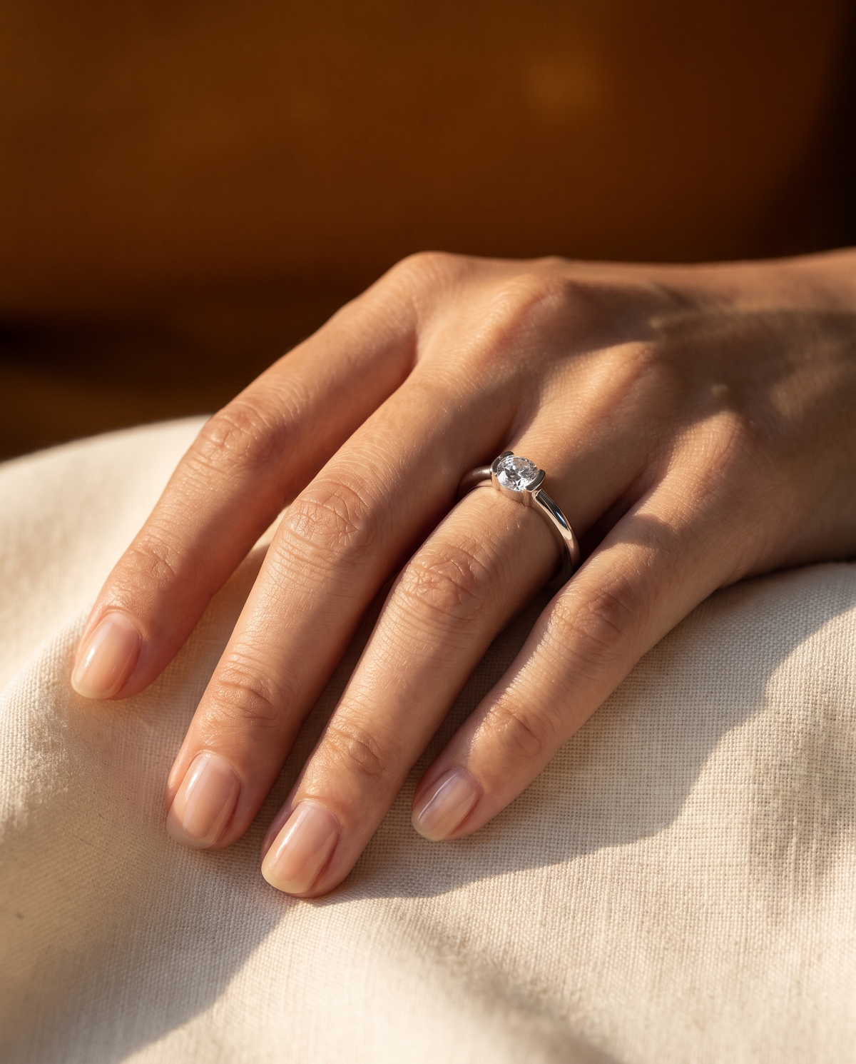 Moissanite Ring 03