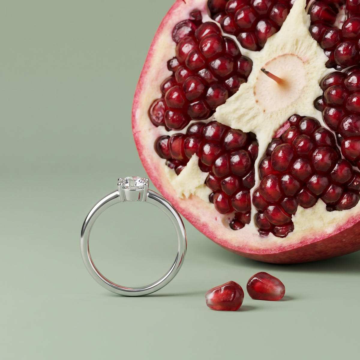 Moissanite Ring 03