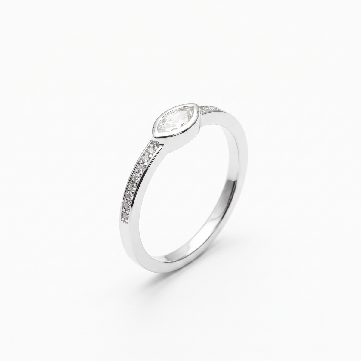 Zirconia Marquise Ring